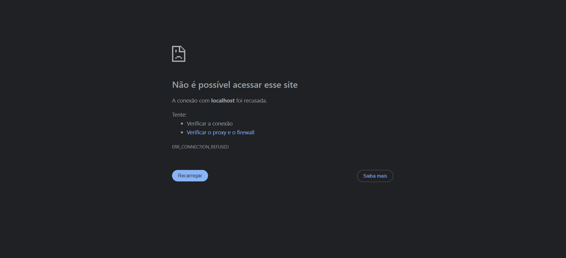 mensagem de erro após autenticcao no docusign