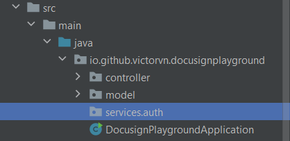 visualizando pacotes java no intellij